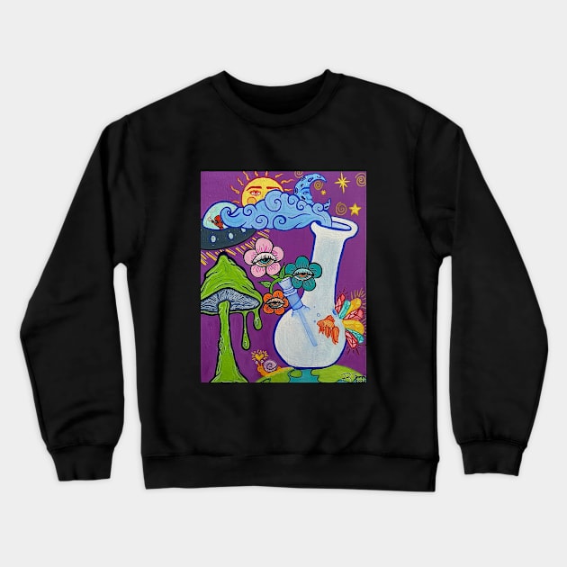 Anything Goes Crewneck Sweatshirt by Rororocker